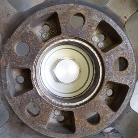 Aluminium centre cap set BBS RC RSII • 80 mm